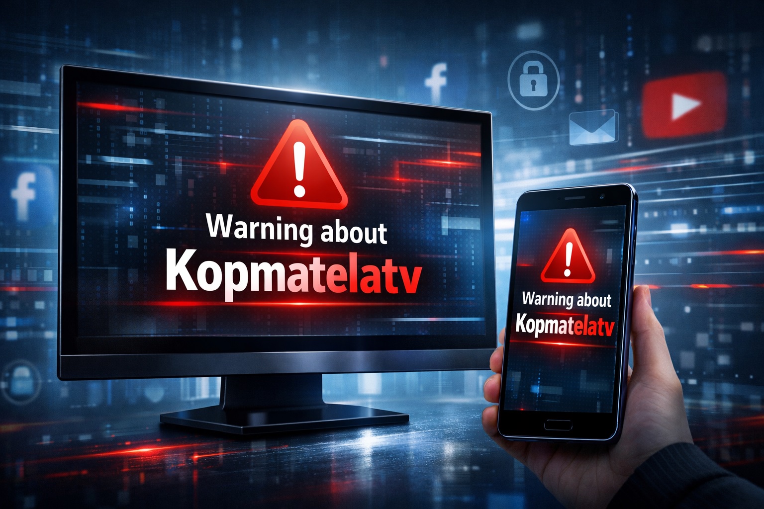 Warning about Kopmatelatv